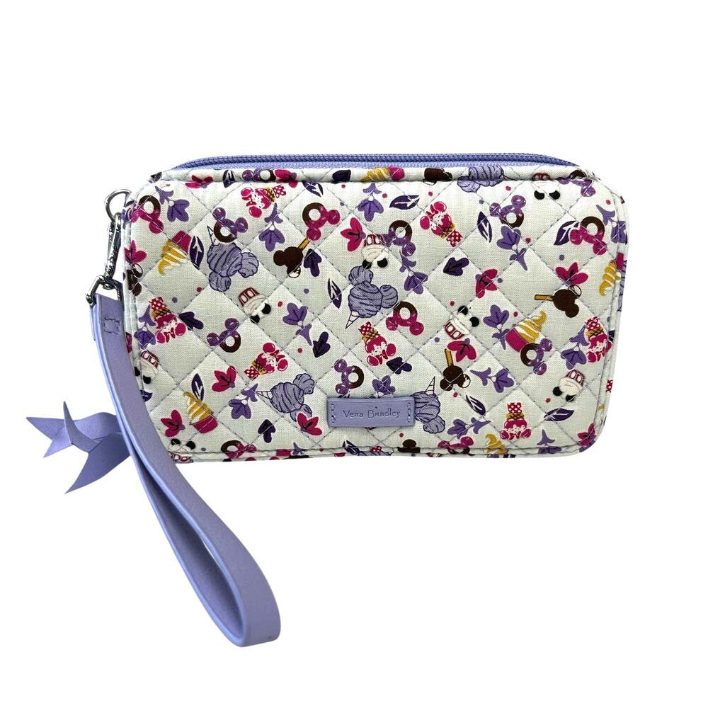 Vera Bradley x Disney Sweet Treat Ditsy RFID All in One Wristlet Crossbody Bag